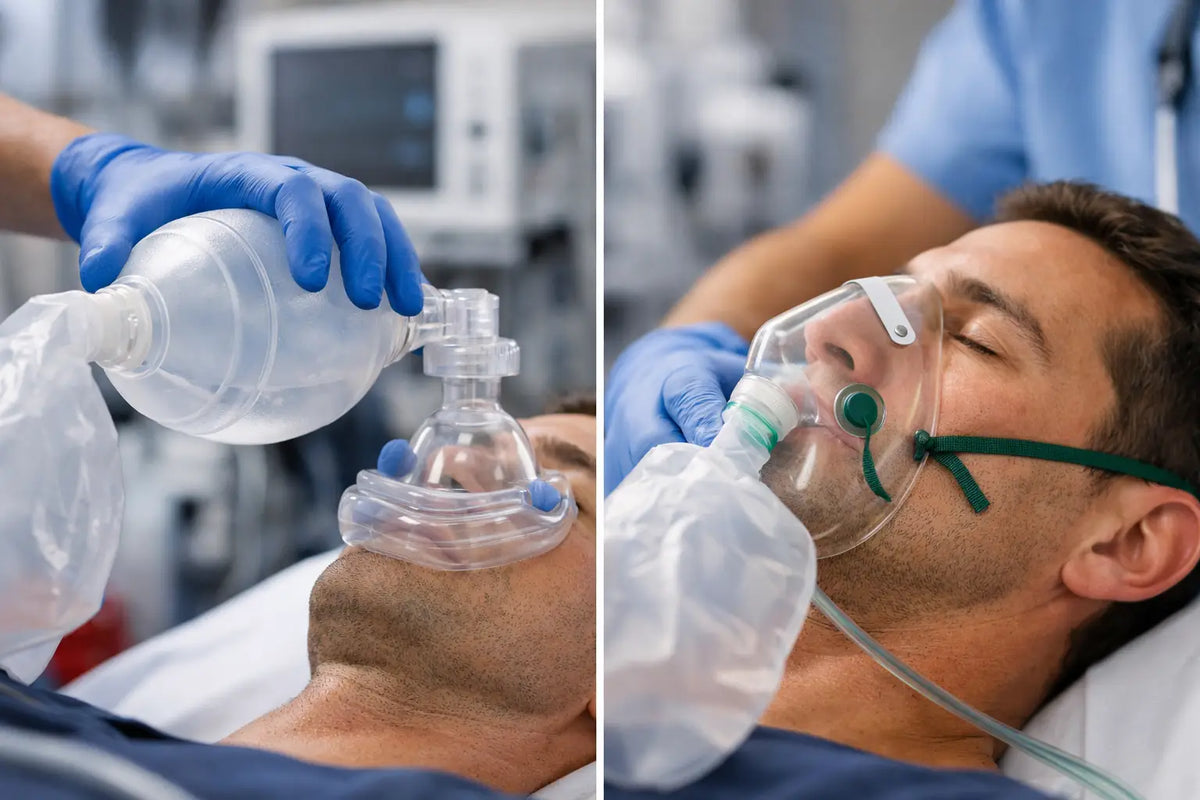 BVM Versus Nonrebreather Masks in Emergencies