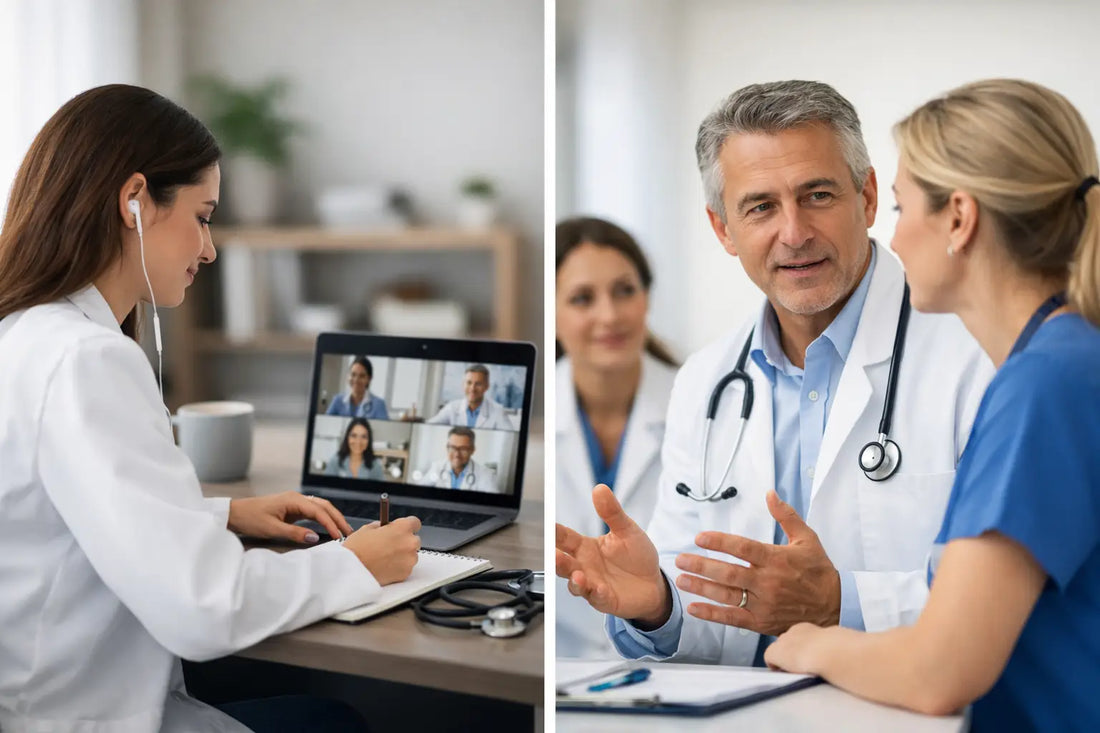 Online vs Face-to-Face CPD for Clinicians